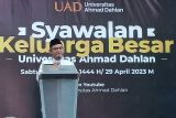 Rektor UAD: Syawalan untuk jalin ukhuwah-silaturahim