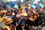 Polrestabes Makassar amankan sejumlah orang diduga provokator saat Hari Buruh