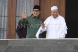 Muhaimin Iskandar silaturahmi ke Hamzah Haz