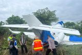 Bangkai pesawat Hawker proses dievakuasi ke Bandara Maleo Morowali