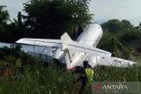 Pesawat tergelincir di Morowali, awak dan penumpang WNA selamat