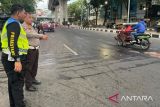 Pengendara motor  tewas dalam kecelakaan di Palembang