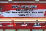 Bunda Forum Anak Lampung Selatan pimpin rapat gugus tugas penilaian KLA tahun 2023