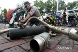 Polrestabes Makassar sita 426 unit kendaraan berknalpot brong