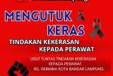 PPNI Lampung minta tindak tegas pelaku penganiayaan nakes di RS Hermina