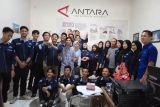 Mahasiswa Jurnalistik UIN Palembang kuliah bisnis media di ANTARA Sumsel