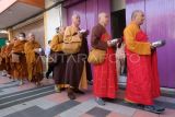 Ritual pindapata di Kota Magelang