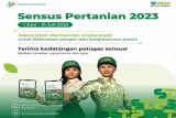 Sensus Pertanian digelar 1 Juni - 31 Juli 2023