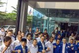 Pengurus DPP Gerindra sambangi kantor DPP PAN