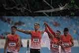 Pelari estafet putra Indonesia raih medali emas APG 2023