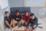 Pakai narkoba, empat pemuda Desa Puyung Loteng masuk sel