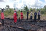 Terjadinya karhutla di Palangka Raya diduga sengaja dibakar