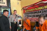 Polresta Palangka Raya berikan layanan besuk online untuk tahanan