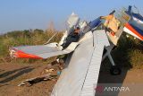 Pesawat jatuh di BSD Tangsel, Banten, dari Indonesia Flying Club