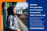 Syarat terbaru naik kereta api mulai 12 Juni 2023