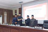 Wako Bukittinggi sampaikan Ranperda Pertanggungjawaban Pelaksanaan APBD 2022