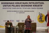 DJKI Kemenkumham diseminasi KI kepada pelaku ekonomi kreatif  Palembang