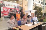 Tim Resmob Polres OKU tangkap  pelaku pembunuhan IRT di Baturaja