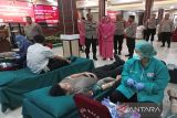 Sambut HUT Bhayangkara ke-77, Polda Kalteng targetkan 500 kantong darah