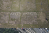 Sawah terdampak kekeringan di Kabupaten Bekasi