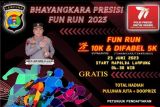 Polda Lampung gelar Bhayangkara Run Presisi 2023