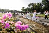 TWC selenggarakan Dharma Yoga di Candi Keraton Ratu Boko Prambanan