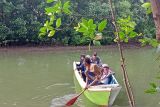 Objek wisata pemancingan Borongkalukua Maros mulai ramai dikunjungi