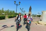 Pesepeda Indonesia pengeliling dunia sudah sampai di Astana Kazakhstan