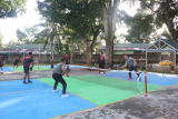 Mengenal olahraga pickleball bersama prajurit Korem 041/Garuda Mas