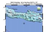 Satu meninggal akibat gempa M 6,4 di Selatan Jawa
