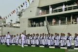 Kekuatan TNI-AL di Armada Jaya dikerahkan saat Latgab TNI