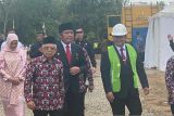 Wapres tinjau  Bedah Rumah di Desa Rimba Balai  Banyuasin