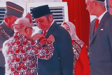 Gubernur Sumsel dan sejumlah kepala daerah terima satyalencana di Harganas 2023