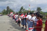 Siswa dan guru di Jayapura antusias sambut Presiden Jokowi