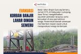 Evakuasi korban banjir lahar dingin Semeru