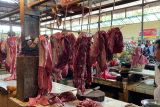 Harga daging di Pasar Gudang Lelang stabil pasca Hari Raya Idul Adha