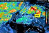 BMKG: Bibit siklon 98W di Samudera Pasifik tumbuh menjadi siklon tropis berkategori sedang