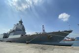 Kapal perang Italia bersandar di Jakarta, dukung kebebasan navigasi