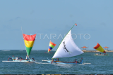 Parade jukung nelayan Sanur