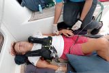 Tim SAR gabungan selamatkan WNA patah tulang di laut