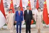 Presiden China Xi Jinping bertemu dengan Presiden RI Jokowi