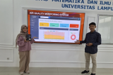 Mahasiswa FMIPA Unila ciptakan alat monitoring kualitas udara berbasis IoT