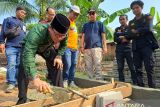 Swadaya berikan bantuan bedah rumah, Wahdi apresiasi warga Rejomulyo