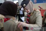 Pramuka menjadi wadah menanamkan nasionalisme kepada anak bangsa