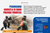 Penanganan karhutla di enam provinsi prioritas