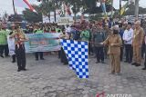 Pawai Taaruf MTQ XVI di Gumas diikuti belasan peserta