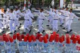 Latihan Tim Paskibraka Kota Makassar