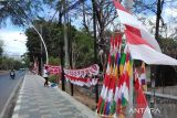 Pedagang pernak-pernik Kemerdekaan di Kupang mampu hasilkan Rp500 ribu/hari