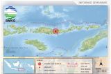 Flash - Gempa magnitudo 5.8 guncang Timur Laut Mbay
