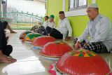 Warga Desa Sempan, Kabupaten Bangka Provinsi Kepulauan Bangka Belitung mengadakan acara adat 